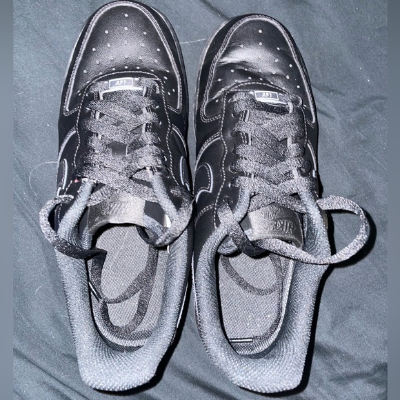 Nike Shoes - Black airforce 1’s